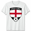 England Crest Unisex T Shirt Men Women Football Matchday Supporter Fan Gift Tee