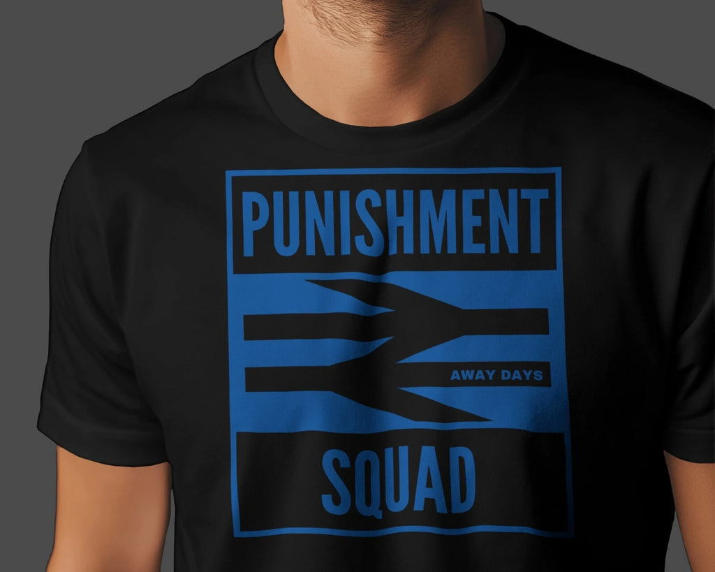 PUNISHMENT SQUAD Away Days T Shirt | Ipswich Hooligans Tractor Boys Portman Road