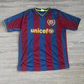 Vintage 90s Y2K Barcelona FC Football Soccer Jersey Kit Large