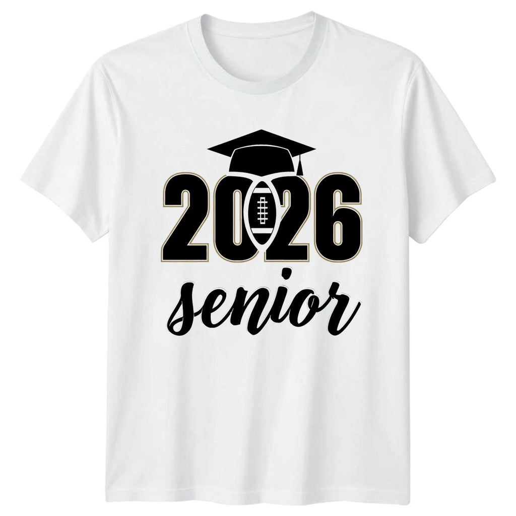 2026 Senior T-Shirt Football Graduation 2026 Graduation Gift For Him And Her