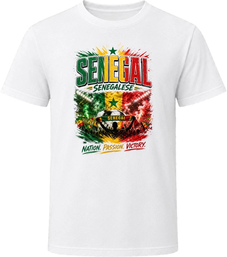 Senegal Senegalese Soccer Football National Supporters T Shirt