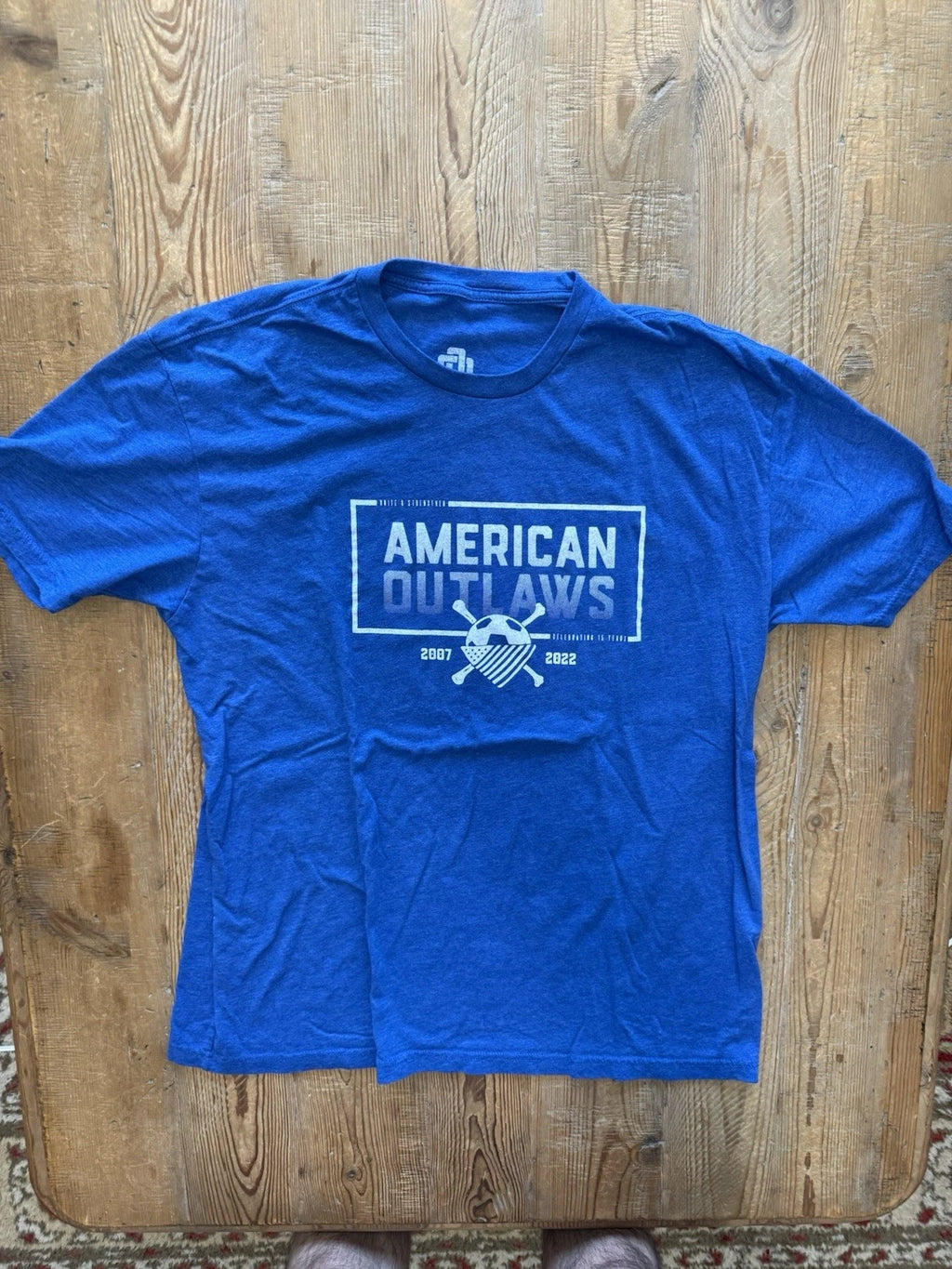 US Soccer American Outlaws Vintage T-shirt Men’s Size XL