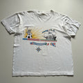 Vintage 1994 World Cup USA T-Shirt Mens XL 90s New York City Italia Soccer Art