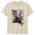 Cute Ghost Haunted House T-Shirt Fall Halloween Gift For Him And Her