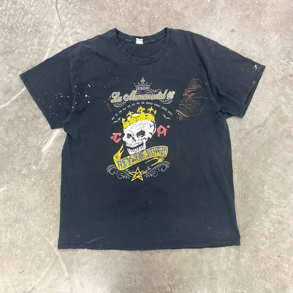 VTG Faded Club América Football Ultra Hooligans Graphic T Shirt Soccer Bloke
