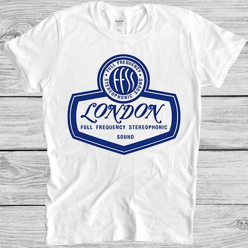 London Records T Shirt 3000 Stereophonic Sound Unisex Cool Gift Tee