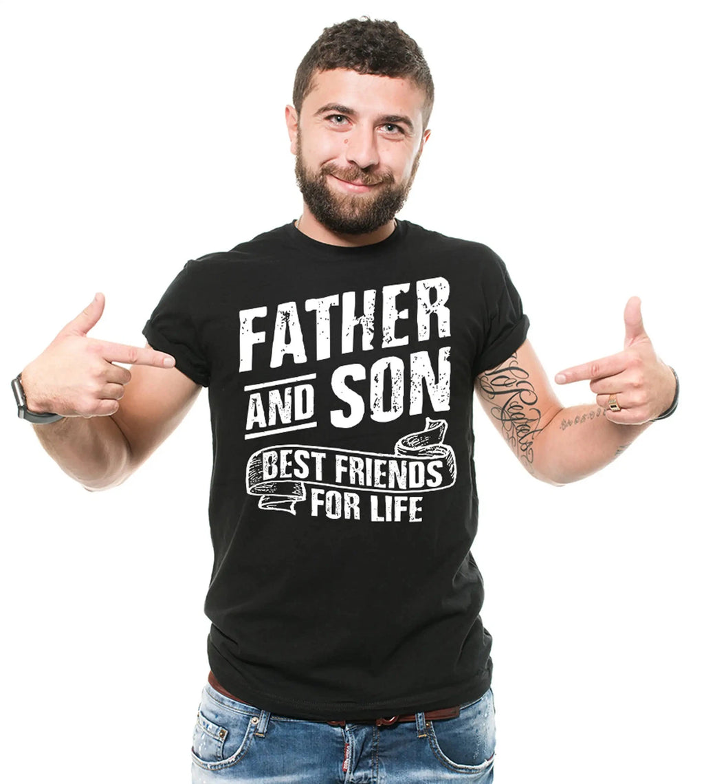 Father And Son Best Friends For Life Shirt Father Shirts Gift From Son Dad Shirt