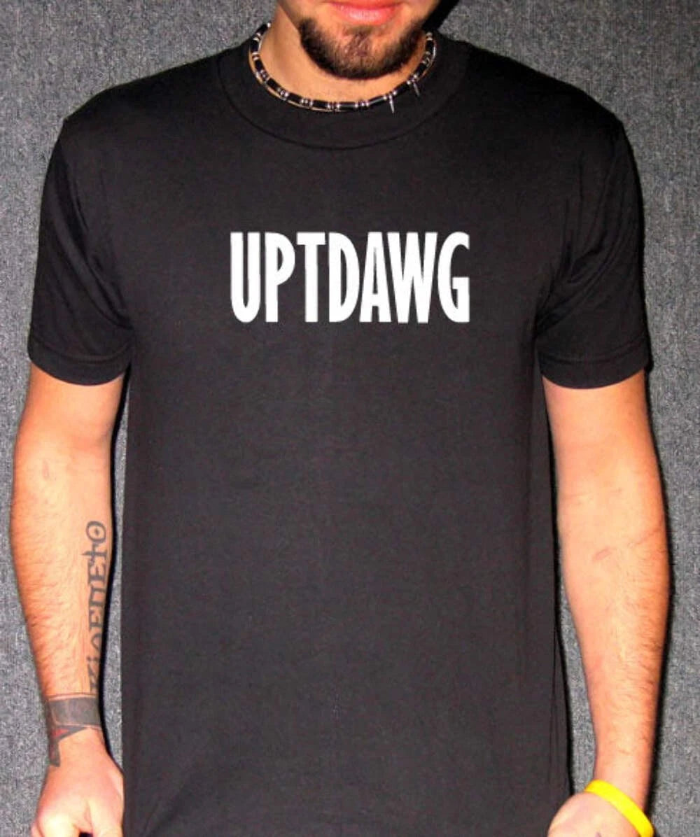 UPTDAWG Funny What's Up Dog Joke Office Nerd T-Shirt