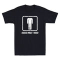 Gue*s What I Need Funny Graphic Sarcastic Quote Retro Men's Short Sleeve T-Shirt
