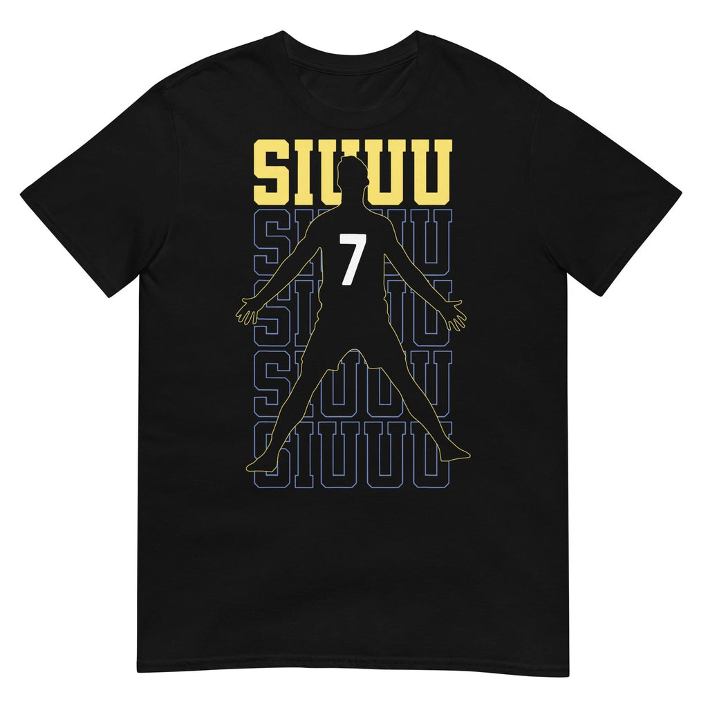Siuuuu Funny Soccer Present for Soccer Lovers Fan Kids Boys T-Shirt