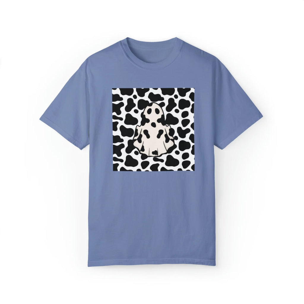 Farmhouse Cow Cowboy T-Shirt, Fun Halloween Shirt, Cute Trendy Halloween Shirt
