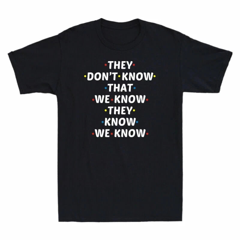 Men’s Funny TV Humor T‑Shirt – Comedy Quote Graphic Tee S-5XL
