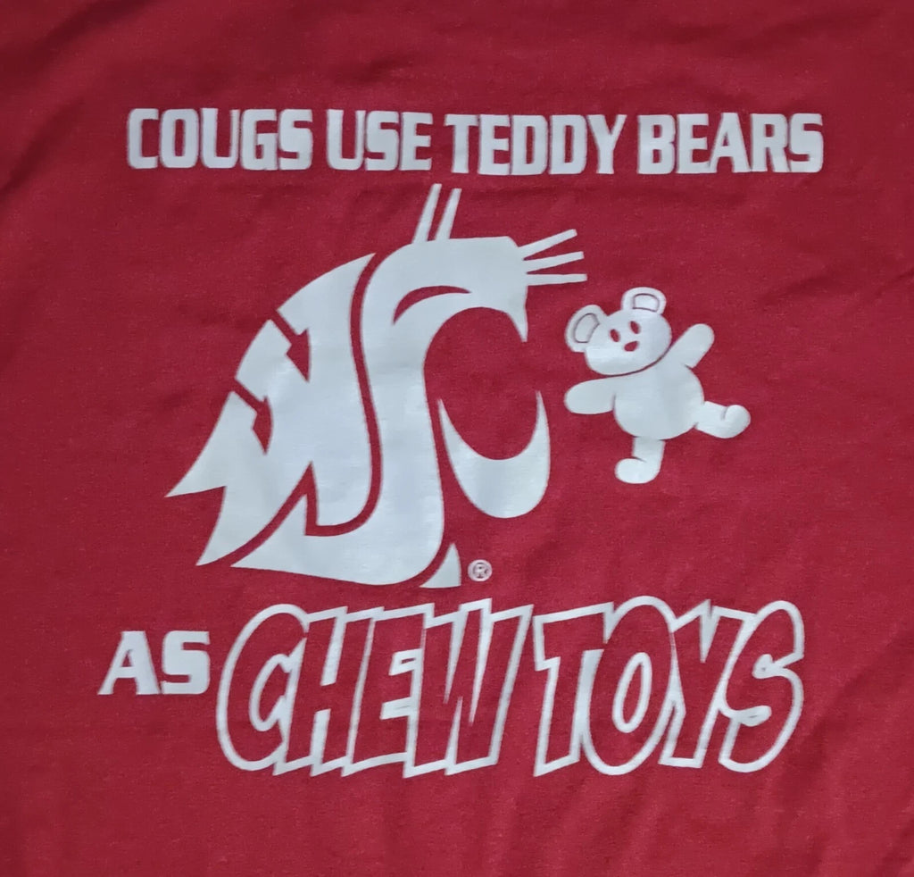 vintage Washington State Cougars Football Cal Bears Chew Toys t shirt college