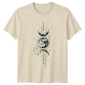 Celestial Moon Phases Sacred Geometry Astronomy T-Shirt Moon Phases Cosmology