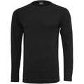 Urban Classics Fitted Stretch L/S Tee Mens Logsleeve Long Sleeve Shirt Jersey Men