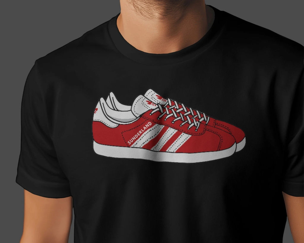 SUNDERLAND Gazelle T-Shirt | Mackems Black Cats Tyne Wear Seaburn Roker