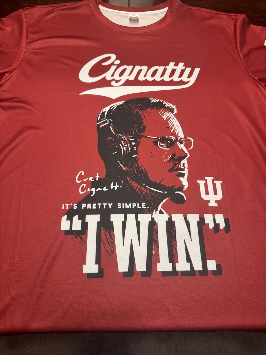 Cignatty - Hoosiers Football 2026 National Champions T-Shirt - 2XL - NWOT