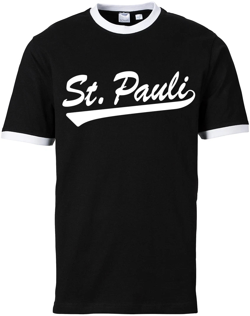 St. Pauli Soccer Shirt Black