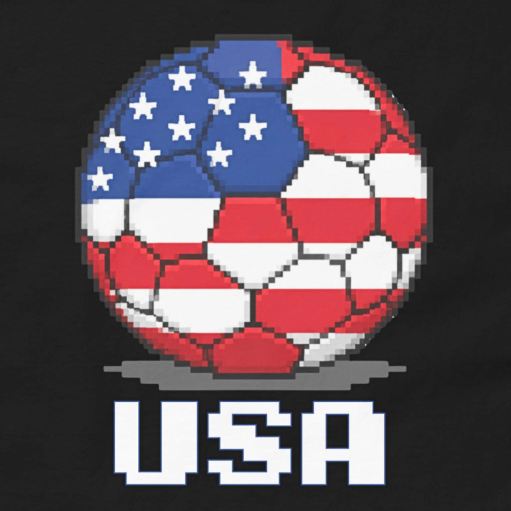 USA Soccer Shirt Retro Video Game Football Fan Tee 2026 Tournament Cup