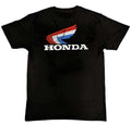 HONDA MOTOR SPORT RACING FLAG WING Graphic Unisex Mens T-Shirt S M L XL 2 3 4 XL