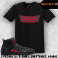 Tee Shirt Matching AJ 12 Bloodline 2026 To Match Sneaker Krispy Kicks T-Shirt