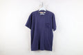 Vintage 90s MBS Diesel Knitwear Mens Medium Spell Out Pacific Pocket T-Shirt