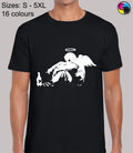 Banksy Drunken Angel Street Artist Graffiti Art Regular Fit T-Shirt for Men