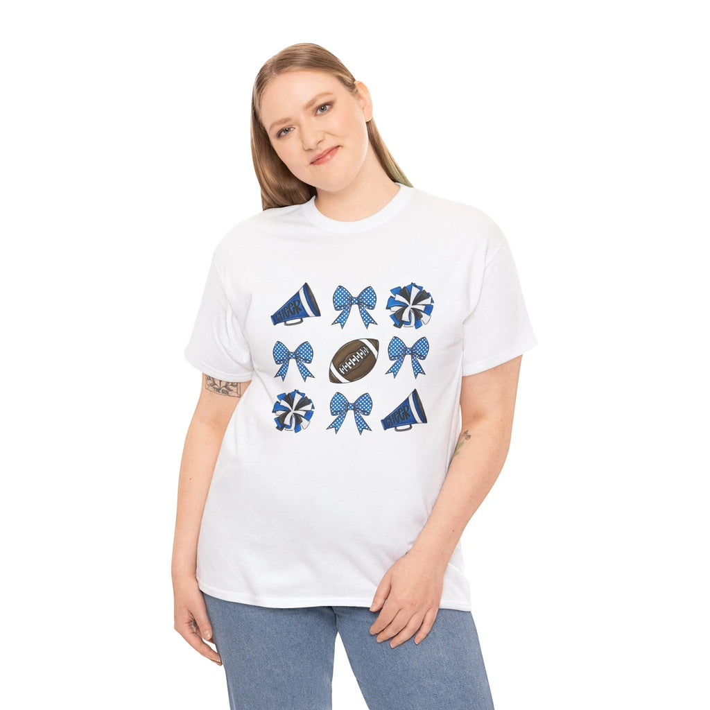 Coquette Cheer Bundle Football Life T-Shirt - Tee for Football Lovers