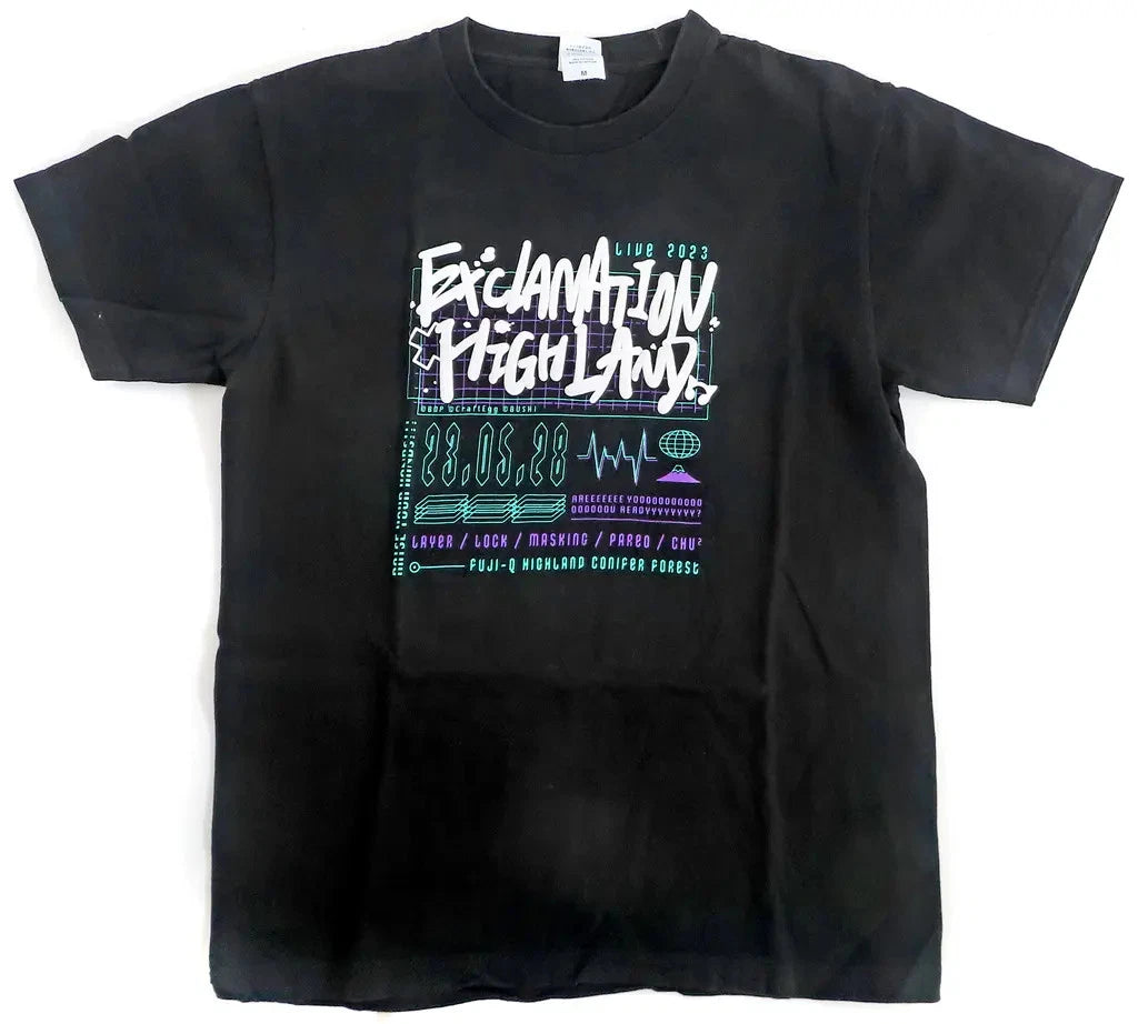 Bushiroad Creative BanG Dream! RAISE A SUILEN Event T-Shirt Black M Cotton 2023