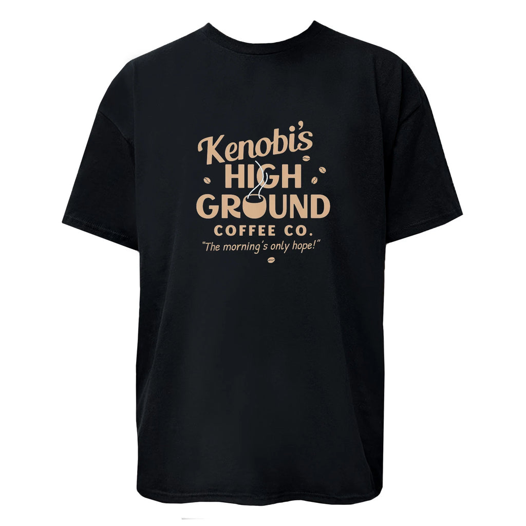 Kenobi's High Ground Coffee Co. T-Shirt / Hoodie / Sweatshirt Unisex Women Men