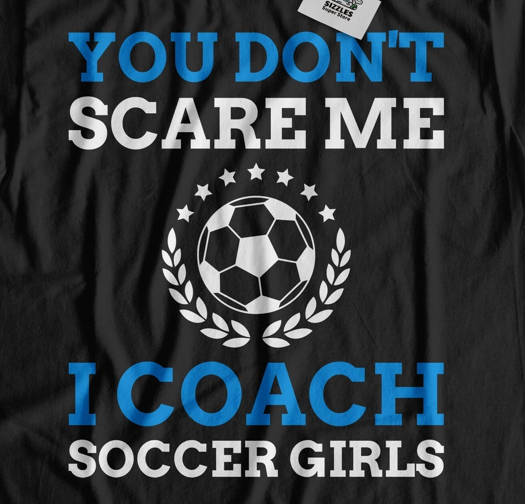 Unisex Funny Soccer Girls T-Shirt Football Coach And Soccer Players Gifts