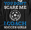 Unisex Funny Soccer Girls T-Shirt Football Coach And Soccer Players Gifts