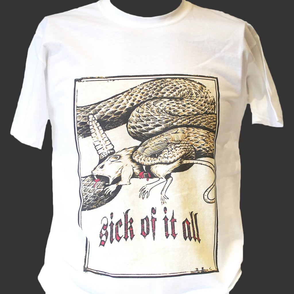 SICK OF IT ALL HARDCORE PUNK ROCK T-SHIRT unisex S-3XL