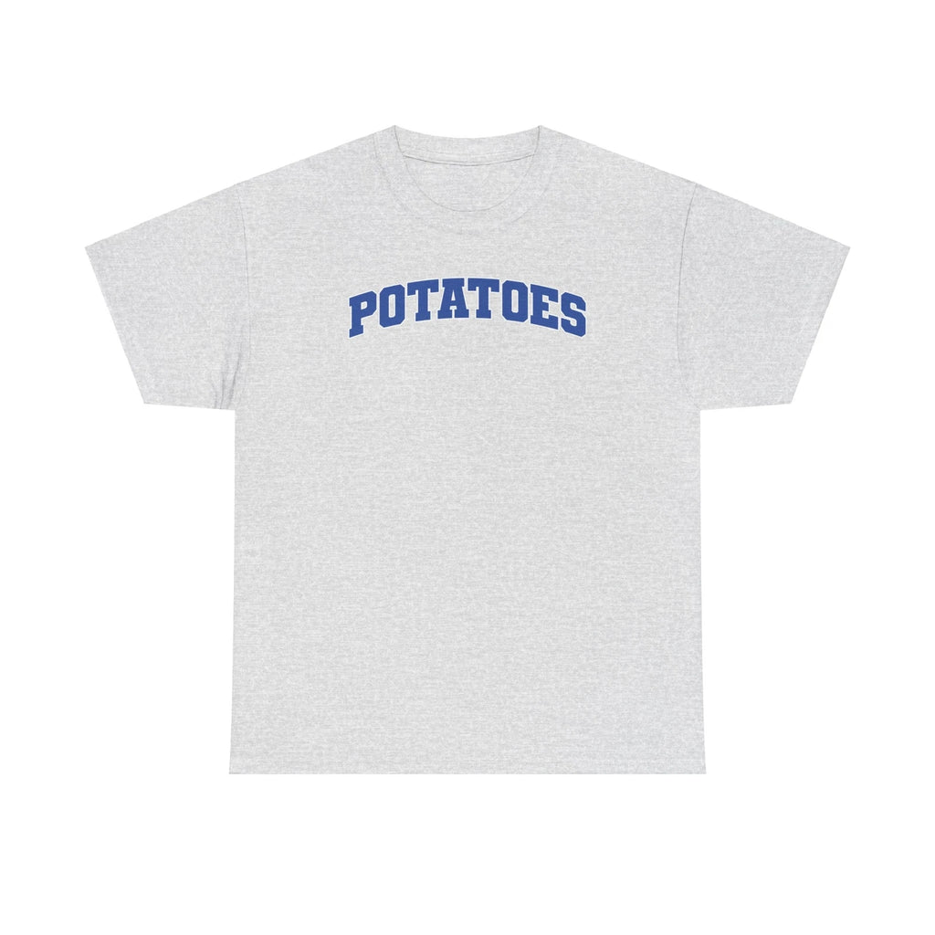 Potato Shirt Gifts Tshirt Tee Crew Neck Short Sleeve