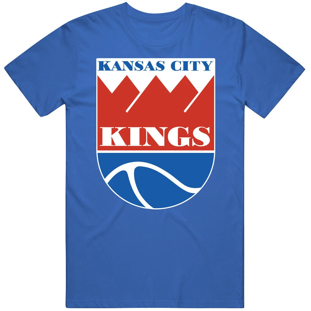 Kings Basketball Kansas City 70s 80s Retro Basketball Fan T Shirt