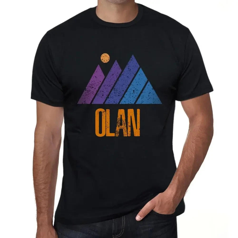 Men's Graphic T-Shirt Mountain Olan Eco-Friendly Limited Edition Short Sleeve