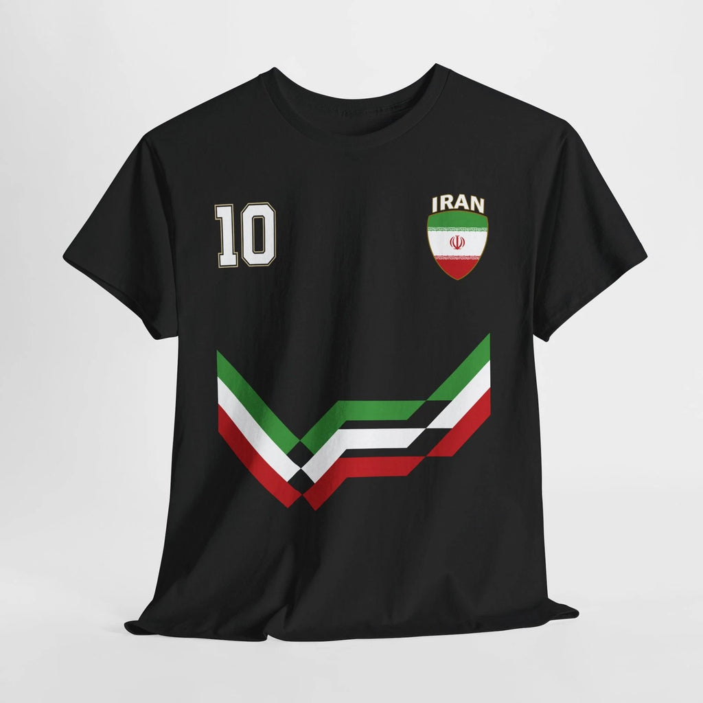 Iran Number 10 Soccer Shirt, Iranian Soccer 2026 Jersey Style Shirt