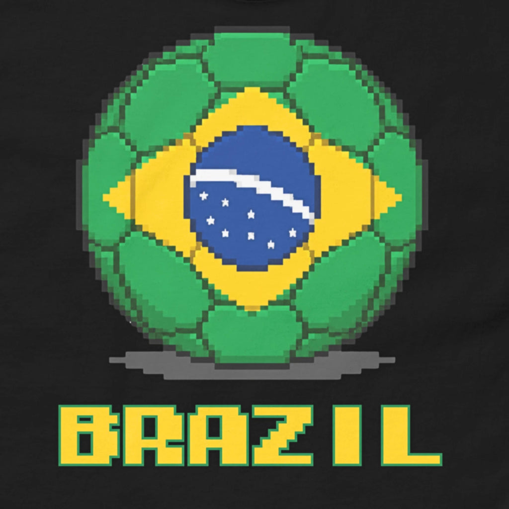 Brazil Soccer Shirt Retro Video Game Football Fan Tee 2026 Tournament Cup