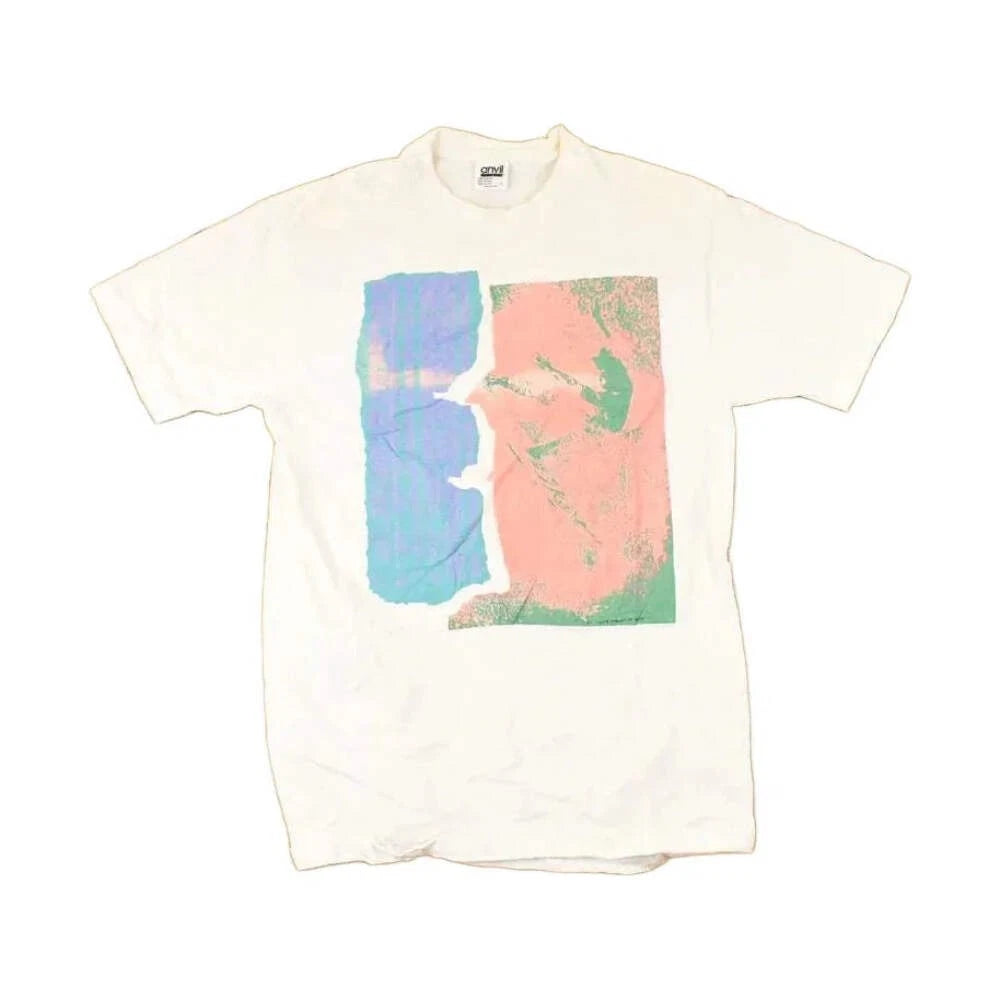 Vintage 1990s Surf Style Pop Art Souvenir Travel T-Shirt Men's M