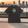 MLS Seattle Sounders FC Soccer Gray Mens T-shirt Size Large NWOT