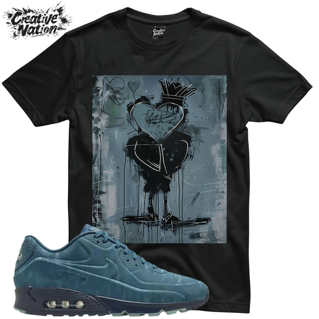Shirt To Match Air Max 90 Thunderstorm Unisex Tee Sneaker Shirt Heart Shirt