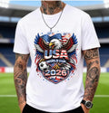 USA Soccer World Cup 2026 Fan Apparel Tee – Football Supporter Shirt