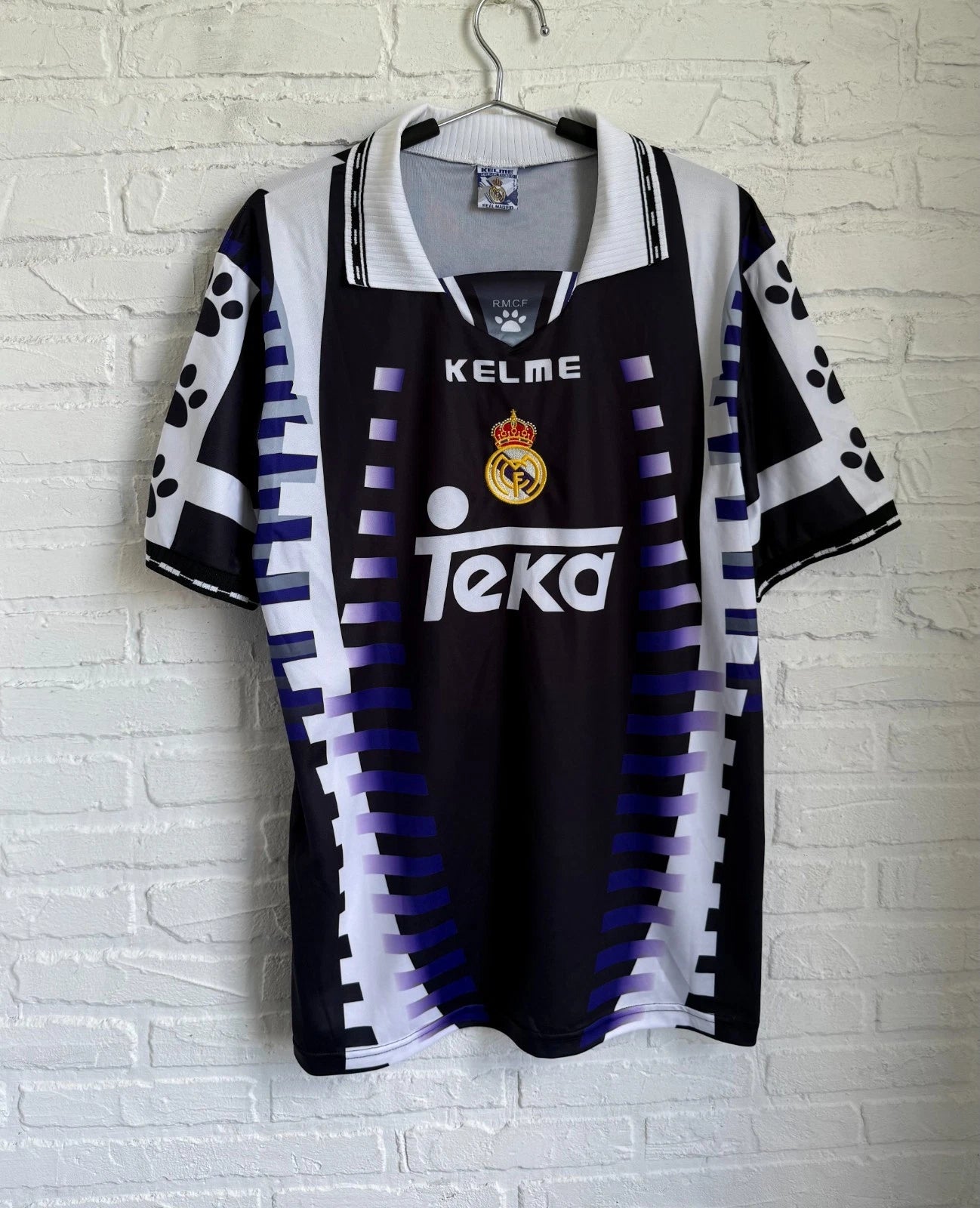 Vintage 90s Real Madrid Kelme Seedorf #10 Jersey Shirt Teka Football size L