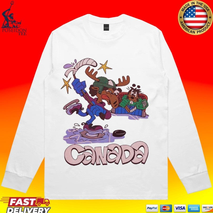 Slushy Noobz Canada Hockey T-shirt