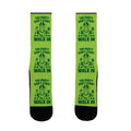 The Party Don't Start Till I Walk In (St. Patrick) Socks