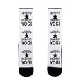 World's Okayest Yogi Socks