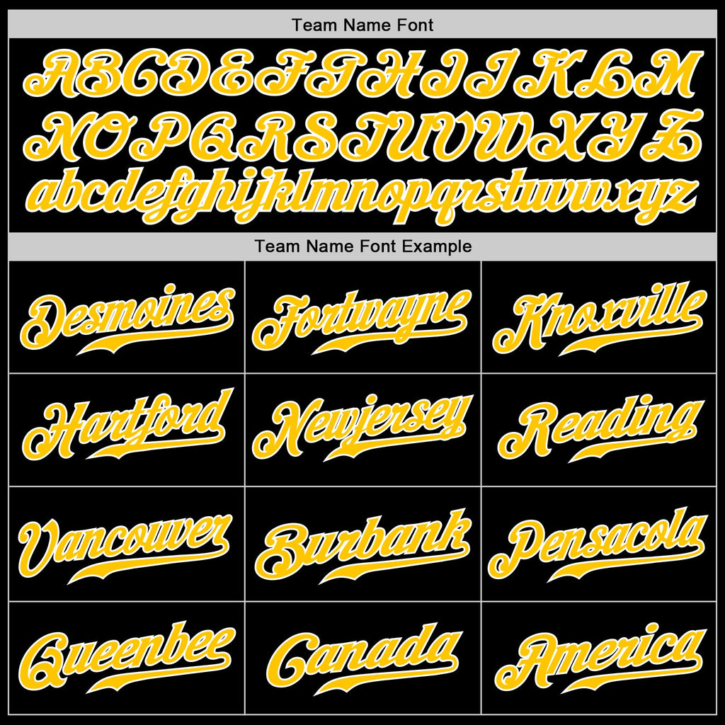 Custom Black Gold-Crimson Authentic Split Fashion Baseball Jersey