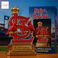 St Louis Cardinals World Series Champions Whiskey Bottle