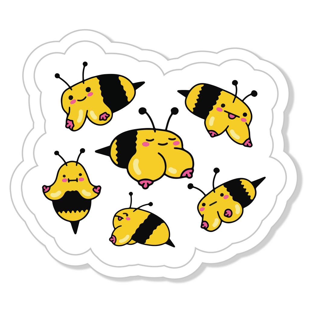 Boobees Sticker Die Cut Sticker