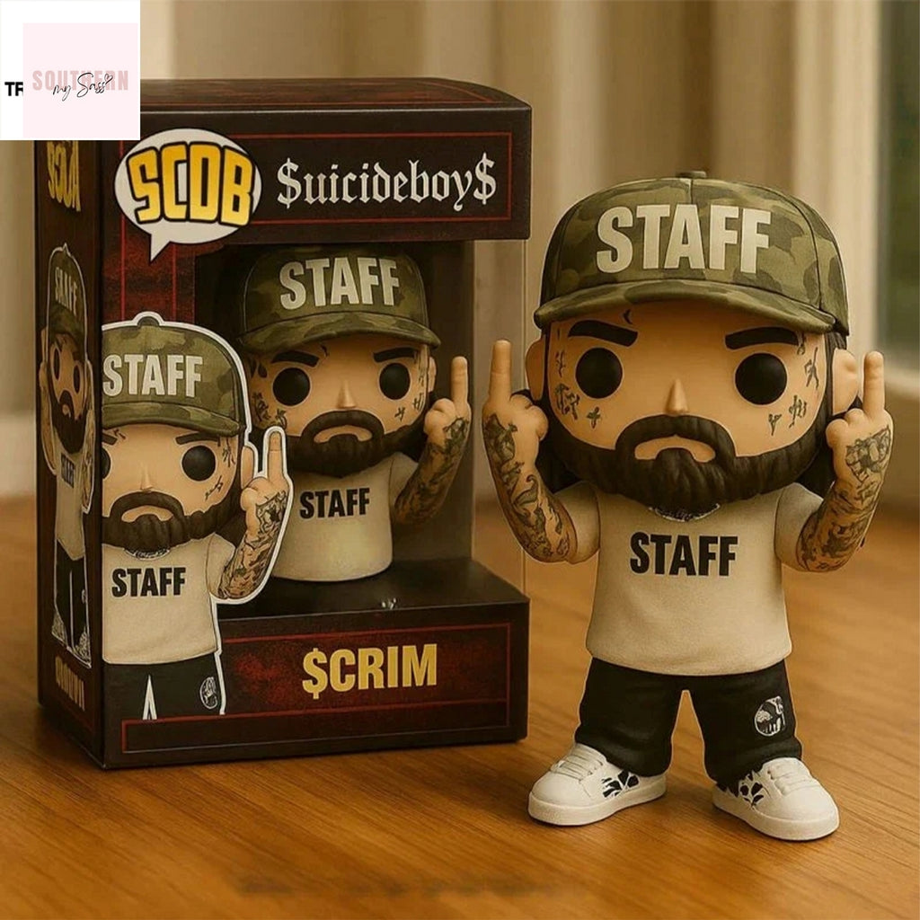 Suicideboys Staff Vinyl Pop Figure Doll